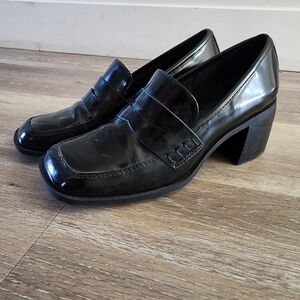 NWT Mix No 6 black patten loafers